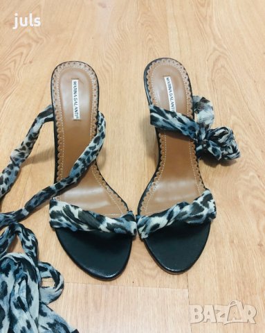Страхотни сандали на ток 40 номер Marina Galanti, снимка 8 - Дамски обувки на ток - 37540005