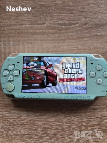 PSP Limited mint green, снимка 3 - PlayStation конзоли - 54091419