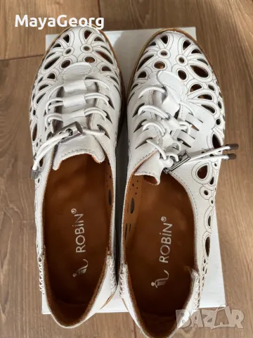 Дамски нови анатомични обувки от естествена кожа 39 номер, снимка 4 - Дамски ежедневни обувки - 49450401