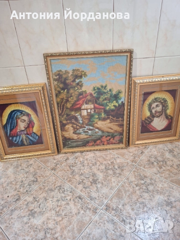 Ръчно изработени гоблени, снимка 2 - Гоблени - 52545592