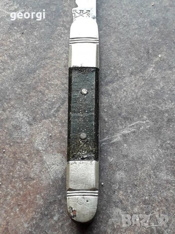 Стар немски мини джобен нож, снимка 4 - Колекции - 31024939