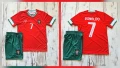 Екип Роналдо Черeн PORTUGAL Новия Екип Ronaldo 7 cr7 Комплект, снимка 2