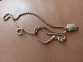Сребърен синджир с със костенурка сребърен амулет носещ щастие костенурка 🐢, снимка 2