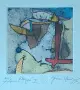 Картина, графика, "Корида", худ. Цветан Казанджиев, 2005 г., снимка 2