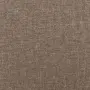 vidaXL Рамка за легло без матрак, таупе, 90x190 см, плат, снимка 8