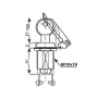 Патронник/ключ маса – 12/24V – 10A – LAMPA 45550, снимка 3