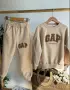 детски комплект gap син, бежов и розов, снимка 2