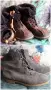 Два чифта / "Bama" shoes и "Paul Green" / Дамски боти / естествен набук, велур и каракул за салона , снимка 1