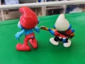 Две стари играчки на смърфовете , снимка 4