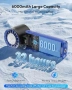 Нов Преносим ръчен вентилатор 6000mAh турбо охлаждане LED светлина, снимка 4