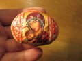Стара  малка икона Богородица с младенеца - за зачатие и раждане на дете, съхранение на вътрешната ч