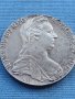 Сребърна монета Австрия талер 1780г. Мария Терезия от Хабсбург 40383, снимка 12