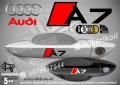AUDI A4 стикери дръжки SKD-AU-A4, снимка 7