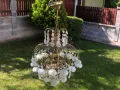 старинен кристален полилей, снимка 1