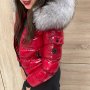 Дамско яке с лисица Moncler код 88, снимка 1 - Якета - 34234842