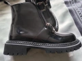Дамски черни лачени боти , снимка 10