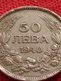 Монета 50 лева 1940г. ЦАРСТВО БЪЛГАРИЯ БОРИС трети ПЕРФЕКТНО СЪСТОЯНИЕ ЗА КОЛЕКЦИОНЕРИ 32893, снимка 3