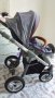 Детска количка 3 в 1 със столче за кола, зимен кош, дъждобран , комарник 