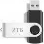 USB флаш устройство 2 TB - 2000GB за съхранение на данни, съвместимо с компютър/лаптоп, снимка 1