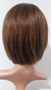 Естествена къса кафява перука с бретон, снимка 7