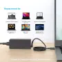 Lenovo 65W USB-C оригинално зарядно 20V 3.25A за ThinkPad T14 Gen 4 21HD/21HE и други, снимка 7