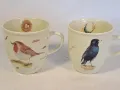две порцеланови чаши за чай с птици 22/2, снимка 1
