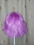 Перука в цикламово/ розово/ от изкуствен косъм за парти , снимка 5
