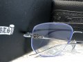 CHROME HEARTS мъжки прозрачни слънчеви очила диоптрични рамки, снимка 8