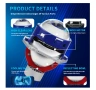 Bi-LED лупи за вграждане във фарове 3"инча 130W 8000lm 12V +500% Яркост,2 броя, снимка 2