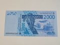 West African States/ Code A IVORY COAST 2000 FRANCS 