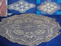 Великденски Покривки Дантелени плетени покривки за маса карета за маса Чудесен подарък Тишлайфери