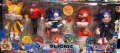 5бр Комплект Соник фигурки Sonic със значки, снимка 1 - Фигурки - 38124707