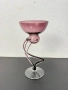 Дизайнерски стъклен свещник / фигура / чаша. №7841, снимка 4