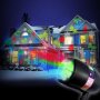 Лазерен Прожектор С Празнична Украса За Фасада, 12 Приставки слайдшоу, снимка 1