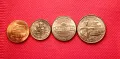 Монети от САЩ - 1, 5,10 и 25 цента, снимка 1
