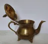 Стар бронзов чайник, снимка 10