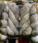 Дамски палта от алпака, естествена кожа и естествен косъм, снимка 16