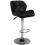 Бар стол M01-черен,бял, снимка 1 - Друго оборудване - 38392515