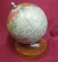 Винтич Мини Глобус с Дървена Поставка, снимка 2
