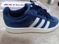 adidas Originals - Велурени маратонки Campus 00s, Ултрамарин синьо, Мръснобял, снимка 1