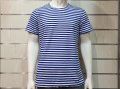 Нова мъжка класическа моряшка тениска на райе, снимка 5