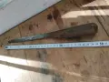 Стар кован български касапски нож, снимка 7