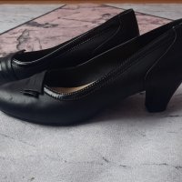 Дамски обувки Lasocki - естествена кожа, снимка 2 - Дамски обувки на ток - 40785463