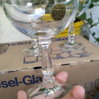Кристални чаши нови 100 мл., снимка 1 - Чаши - 42048753