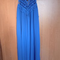 Синя рокля, снимка 4 - Рокли - 37299027