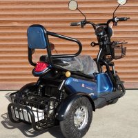 Електрическа триколка EcoWay М3 двуместна синя, снимка 5 - Мотоциклети и мототехника - 40491696