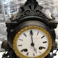  Френски Масонски каминен часовник, снимка 5 - Стенни часовници - 30148106