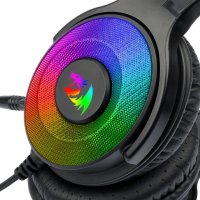 Слушалки с микрофон Геймърски Redragon Pandora 2 H350RGB 7.1 звукова виртуализация, снимка 3 - Слушалки и портативни колонки - 39213654