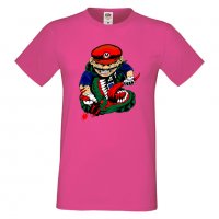 Мъжка тениска Mario VS Monster Игра,Изненада,Подарък,Празник,Повод, снимка 15 - Тениски - 37236598