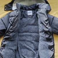 Детско зимно плътно яке/шуба с качулка, размер за 7-10г. дете, снимка 8 - Детски якета и елеци - 42627204